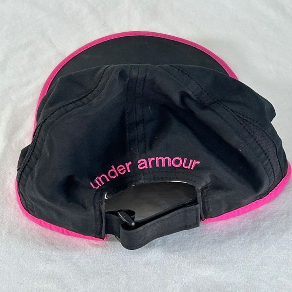 Under Armour Coldblack Women's Hat Gray w/ Pink UV Protection Sports Cap - Picture 3 of 8